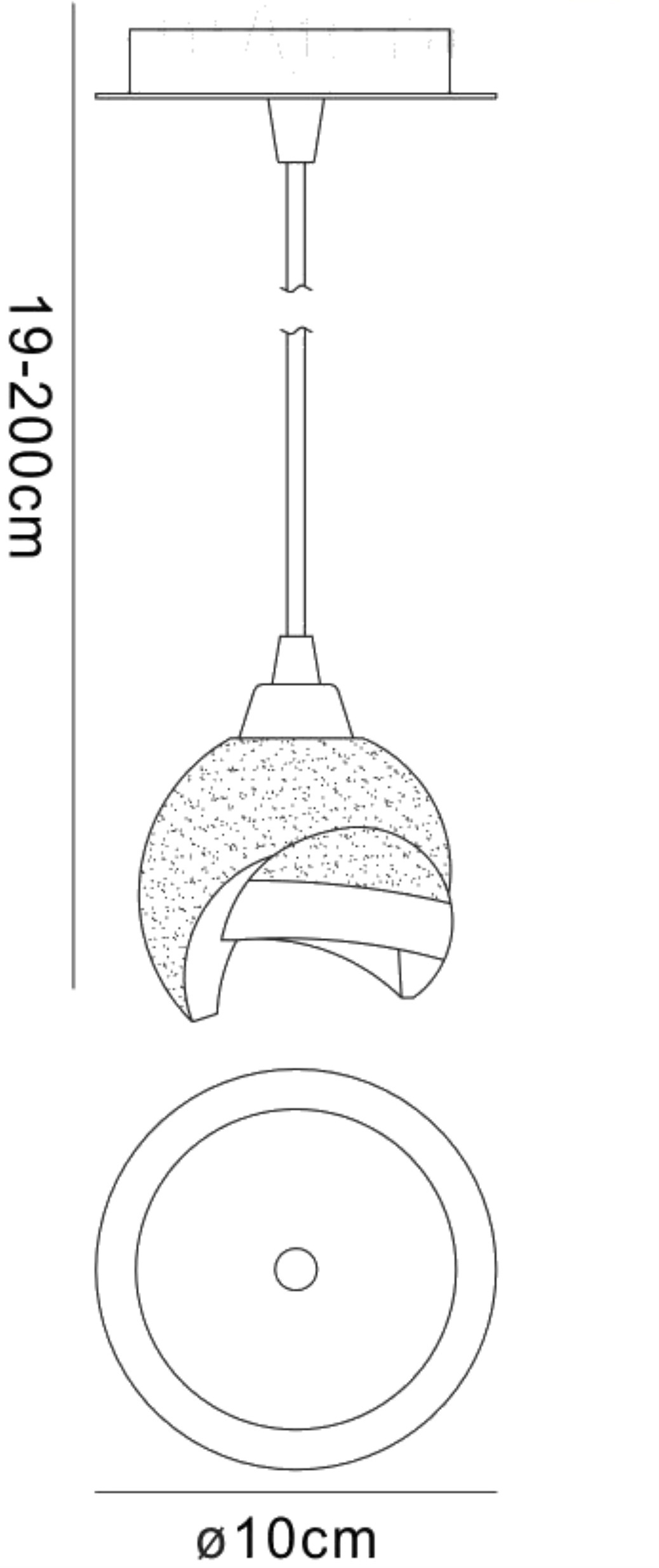 Fragma Polished Chrome Ceiling Lights Mantra Single Pendant